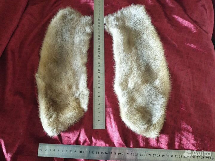 Меховой воротник норка
