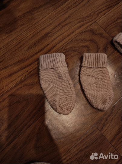 Вязаный костюм детский 62