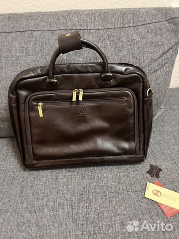 Кожаная сумка мужская