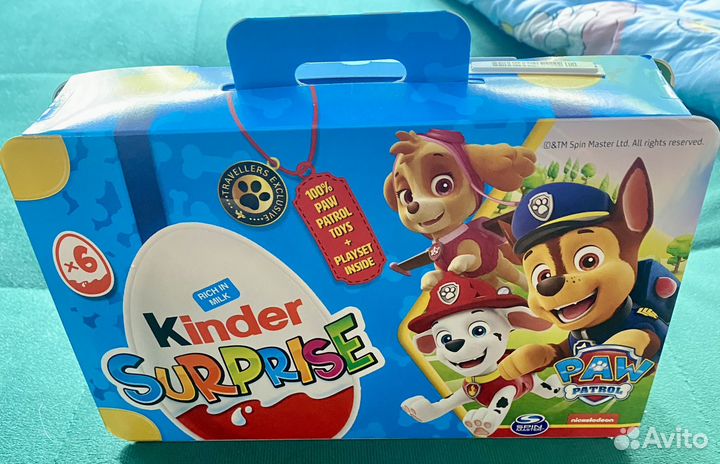 Редкий киндер Kinder surprize Щенячий патруль
