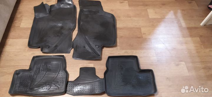 Автомобильные коврики резиновые Лада Гранта (комп)