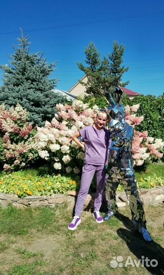 Зеркальный заяц, медведь, сердце, Панда