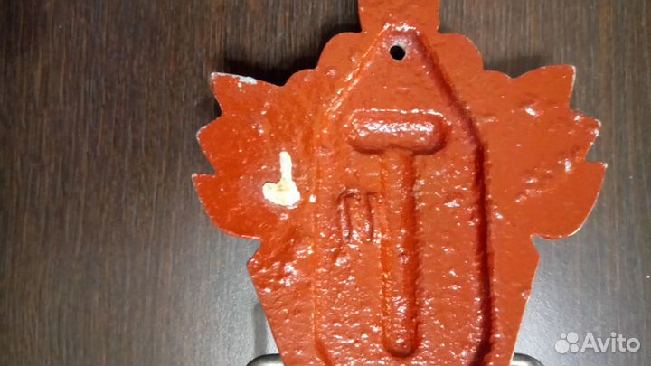 Вешалка ключница чугунная Мефистофель СССР