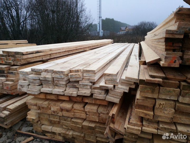 Доска обрезная осина 40х150