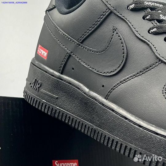 Кроссовки Nike Air Force 1 Low & Supreme (Арт.96653)