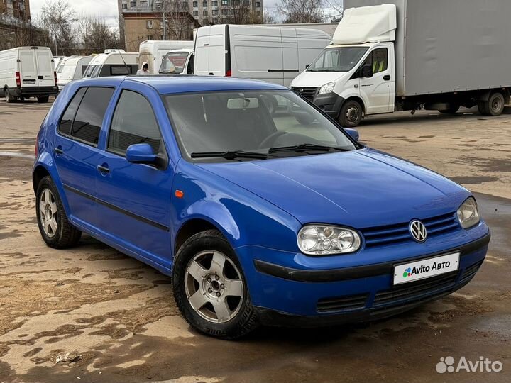 Volkswagen Golf 1.4 МТ, 1999, 290 000 км