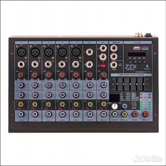 ZTX audio Compact 5.2Fx микшерный пульт