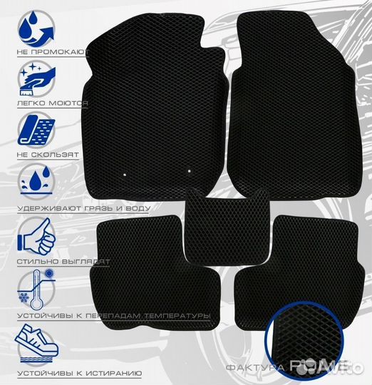 3D коврики ева KIA Cerato 4 с 2018