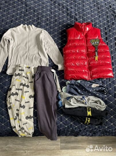 Детские вещи пакетом на мальчика 98-110
