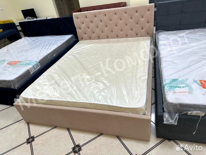 Кровать с мягкой спинкой/для дома/дачи/отеля/хосте