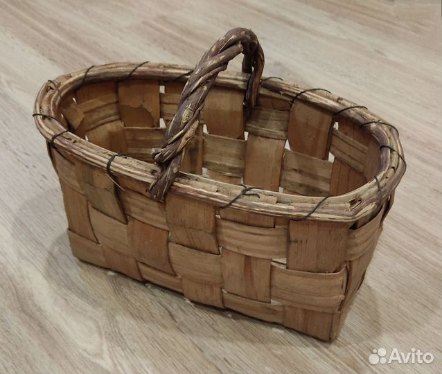 Корзина плетеная