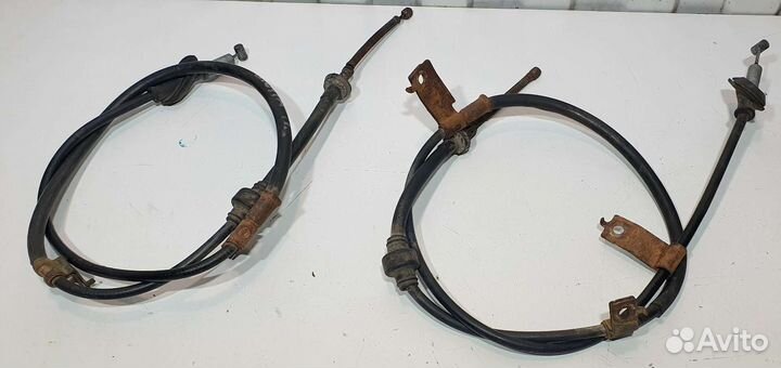 Троса ручника Honda Orthia 4WD, барабан. Комплект