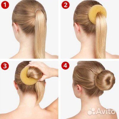 Резинка-бублик для волос