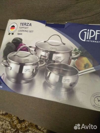 Набор кастрюль новый