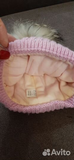 Шапка зимняя для девочки