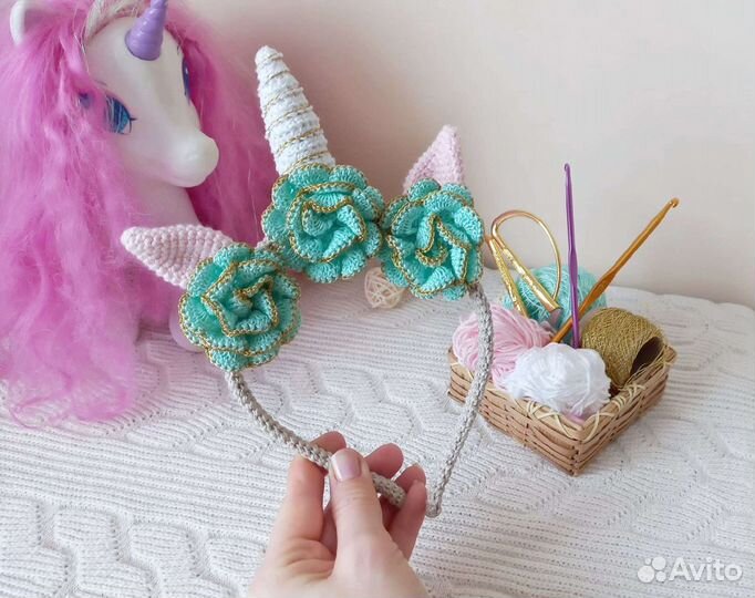 Ободок единорог