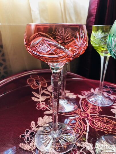 Старинные бокалы Бакара Baccarat