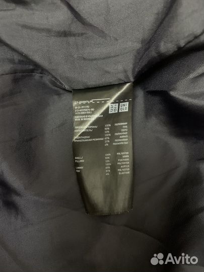 Пуховик женский uniqlo