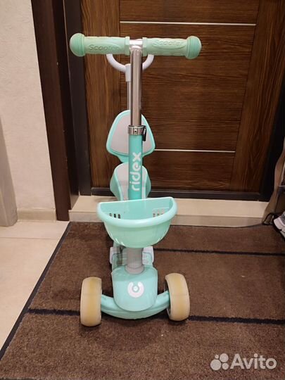 Самокат детский и беговел 3 в 1 Starlet