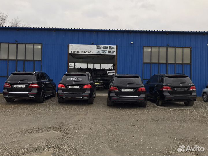 Рестайлинг mercedes ML на GLE AMG