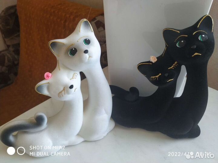 Копилка парочка котов не б/у