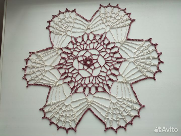 Салфетка крючком
