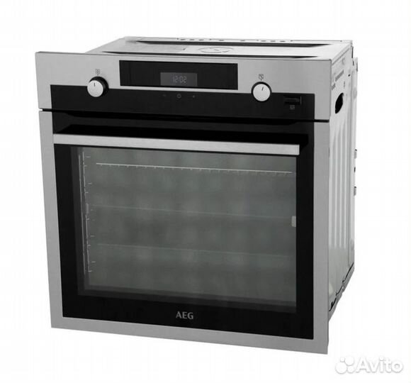 Электрический духовой шкаф AEG BEM455120M, 55 см