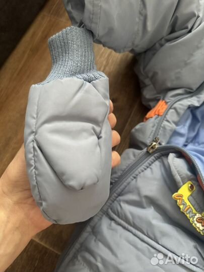 Зимний пуховый комбинезон