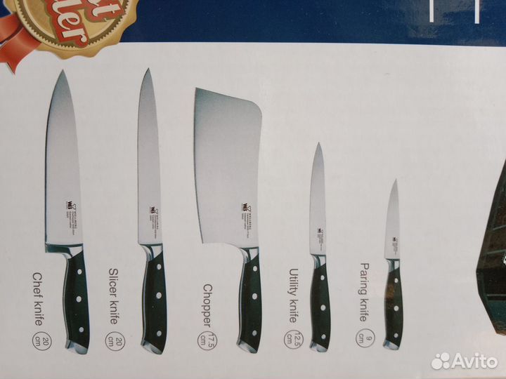 Набор ножей для кухни (новый )