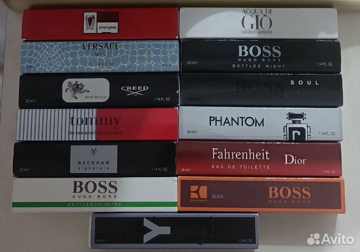 Парфюмерия мужская из Европы