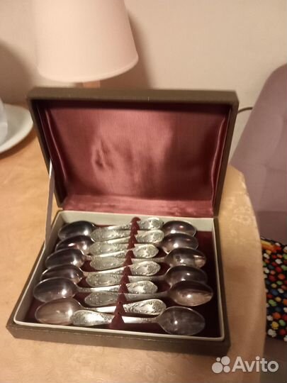 Столовые приборы мельхиор СССР