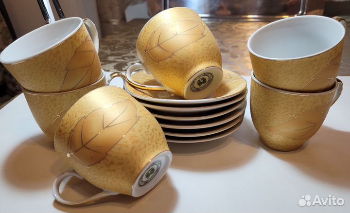 Кофейный сервиз новый