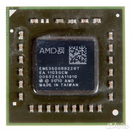 Процессор для ноутбука AMD E-Series E-350 с разбор