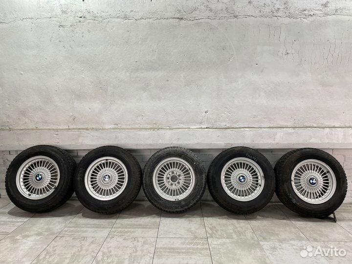 Диски 4 стиль + шины BMW E32 из Японии