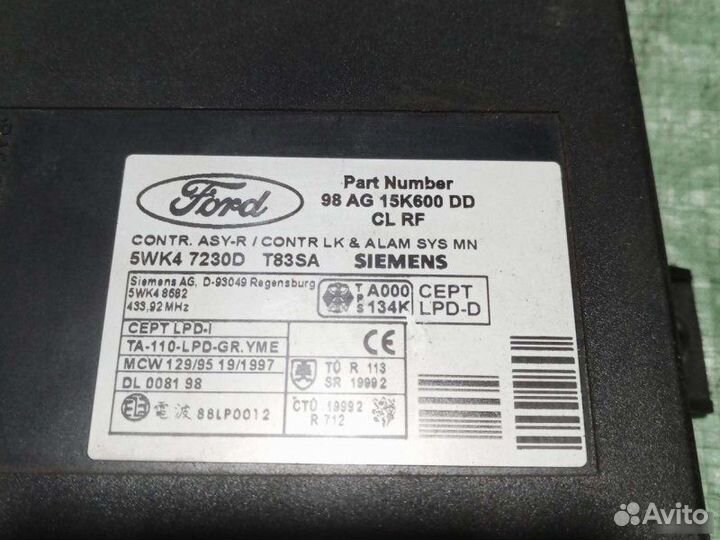 Блок комфорта Ford Mondeo 2