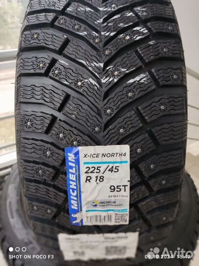 Michelin X-Ice North 4 225/45 R18 и 255/40 R18 99T