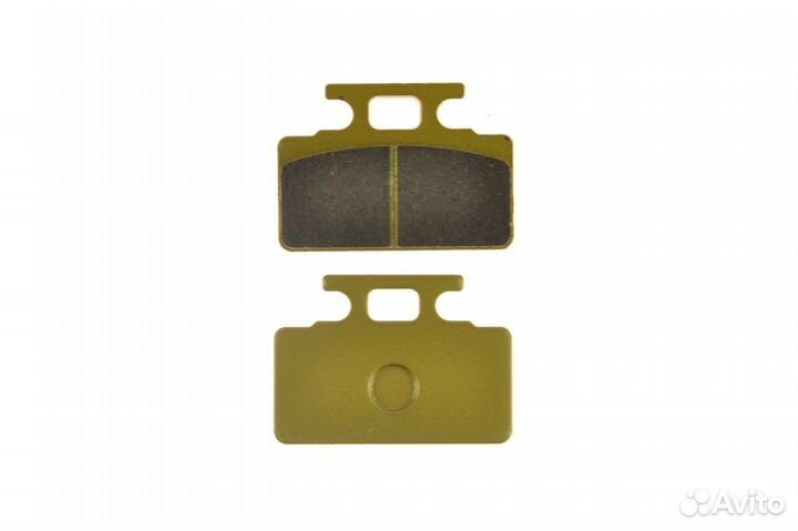 Колодки тормозные дисковые #4 (semi-metallic) полу