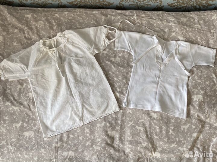 Вещи на девочку (крестильные рубашки)