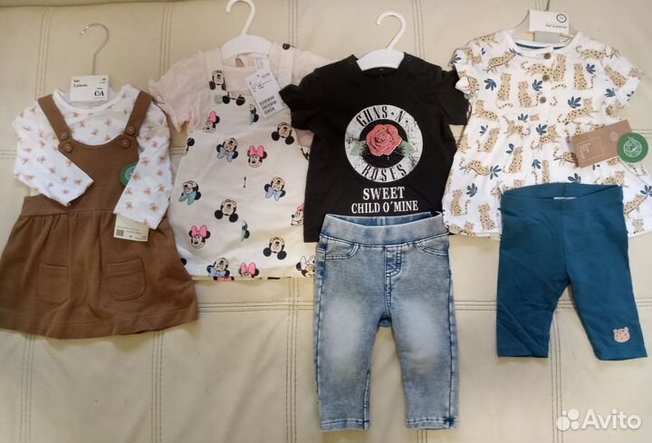 Комплекты костюмы сарафаны H&M 68