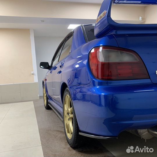 Боковые сплиттеры для Subaru Impreza GD 00-05
