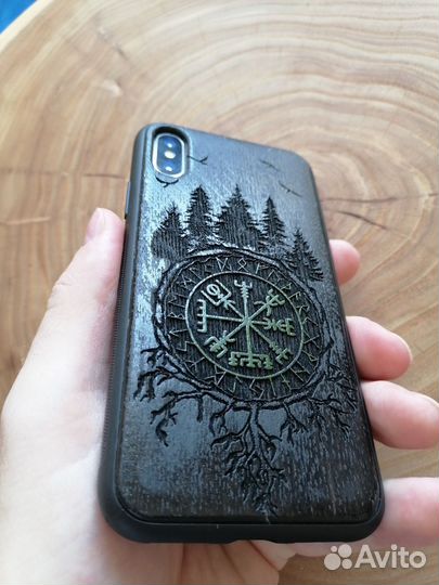 Чехол ручной работы на iPhone Х