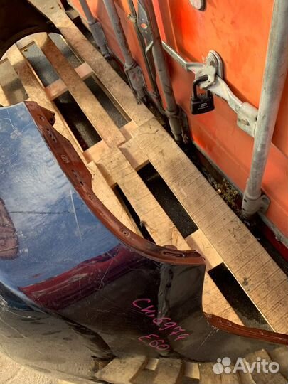 Бампер задний BMW 5 series E60 седан M пакет