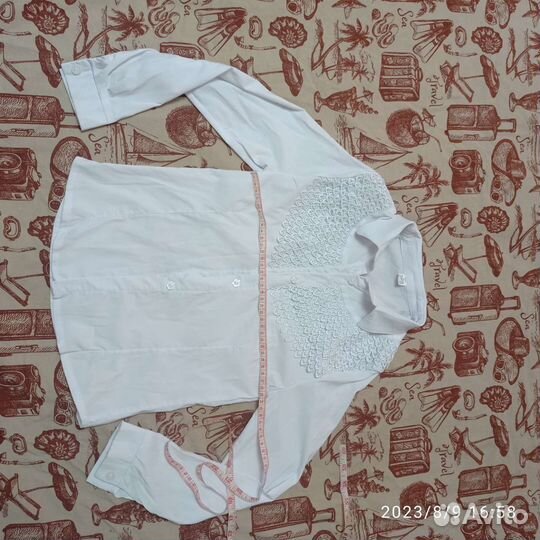 Школьная форма, блузка для девочки