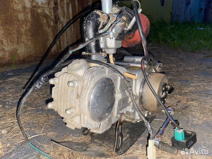 Двигатель питбайк 125 (рабочий)