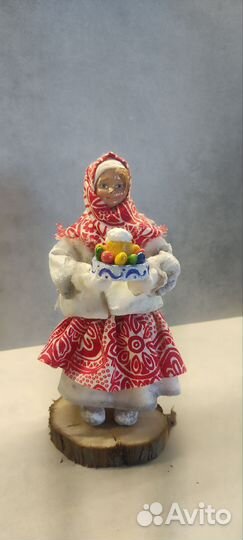 Кукла (игрушка) из ваты. Пасхальная