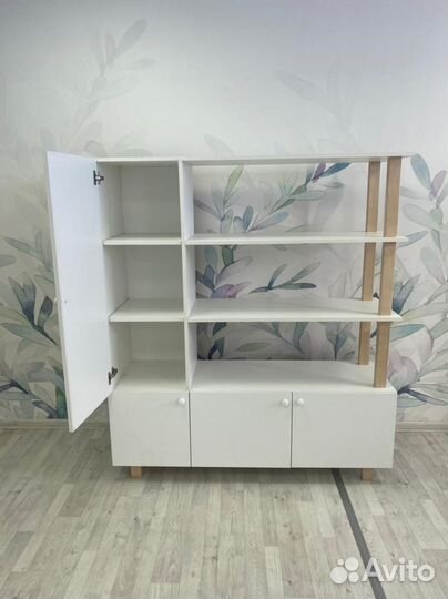 Стеллаж детский для книг и игрушек