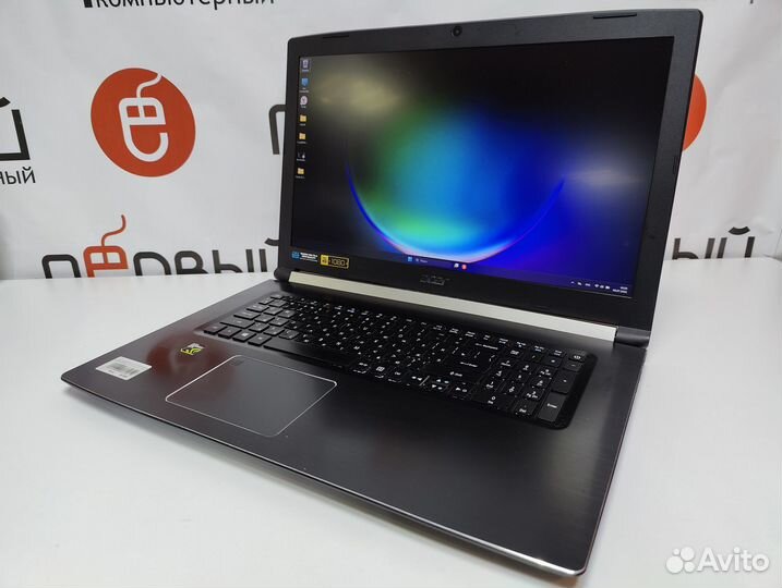 Мощный игровой Acer Aspire 7 core i7 + 1060 6Gb