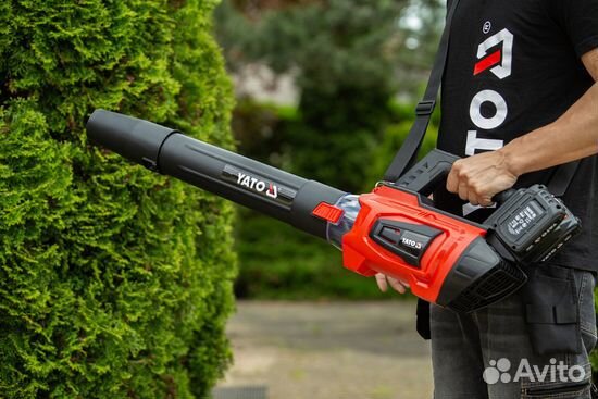 Воздуходувка садовая аккумуляторная 2x18 вyt-85179