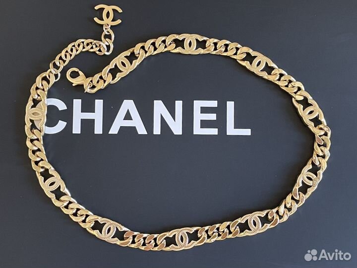 Цепь чокер Chanel бронь до 25.07