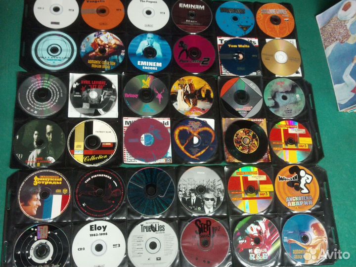 CD/Mp3 диски с музыкой